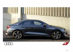 Каталог на Audi | A3 Limousine | 3.08.2022 г. - 3.08.2023 г.
