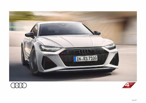 Каталог на Audi | RS 7 Sportback | 3.08.2022 г. - 3.08.2023 г.
