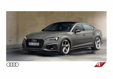 Каталог на Audi | A5 Sportback | 8.01.2023 г. - 8.01.2024 г.