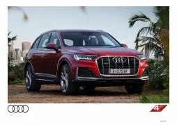 Каталог на Audi в Плевен | Q7 | 8.01.2023 г. - 8.01.2024 г.
