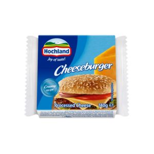Оферта на Топено сирене HOCHLAND чийзбургер 140 г за 2,99 лв. за Т Маркет
