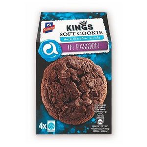 Оферта на Бисквити SOFT KINGS тъмен шоколад 180 гр за 3,25 лв. за Т Маркет