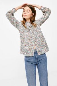 Оферта на Pleated cotton blouse за 19,99 лв. за Springfield