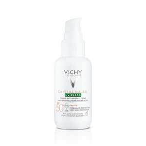 Оферта на VICHY SOLEIL UV-CLEAR SPF50+ флуид за лице против несъвършенства 40ml за 34,12 лв. за Аптеки Субра