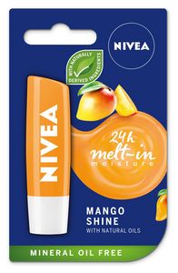 Оферта на NIVEA Балсам за устни Mango 4,8 g    за 4,42 лв. за Аптеки Субра