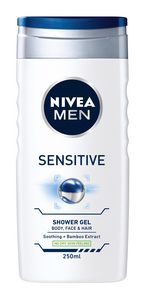 Оферта на NIVEA MEN Душ-гел Sensitive 250ml за 4,55 лв. за Аптеки Субра