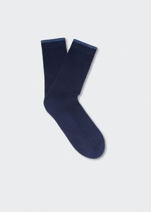 Оферта на Памучни чорапи със завършващи детайли за 15,99 лв. за Mango