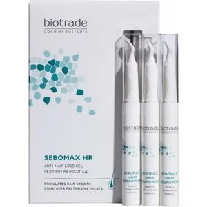 Оферта на Възстановяващ гел против косопад,  3 броя х 8, 5 мл.,  Biotrade Sebomax HR Anti-Hair Loss Gel за 40,57 лв. за Аптеки Медея