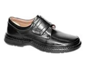 Оферта на Мъжки кожени черни обувки с велкро Gallus за 62,9 лв. за Deichmann