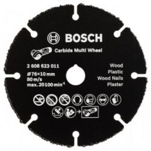 Оферта на Карбиден мултидиск Bosch 76х10х1мм за 9,2 лв. за Практис