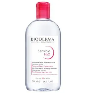 Оферта на Bioderma Sensibio H2O Почистваща мицеларна вода за чувствителна кожа x500 мл за 27,58 лв. за Ремедиум